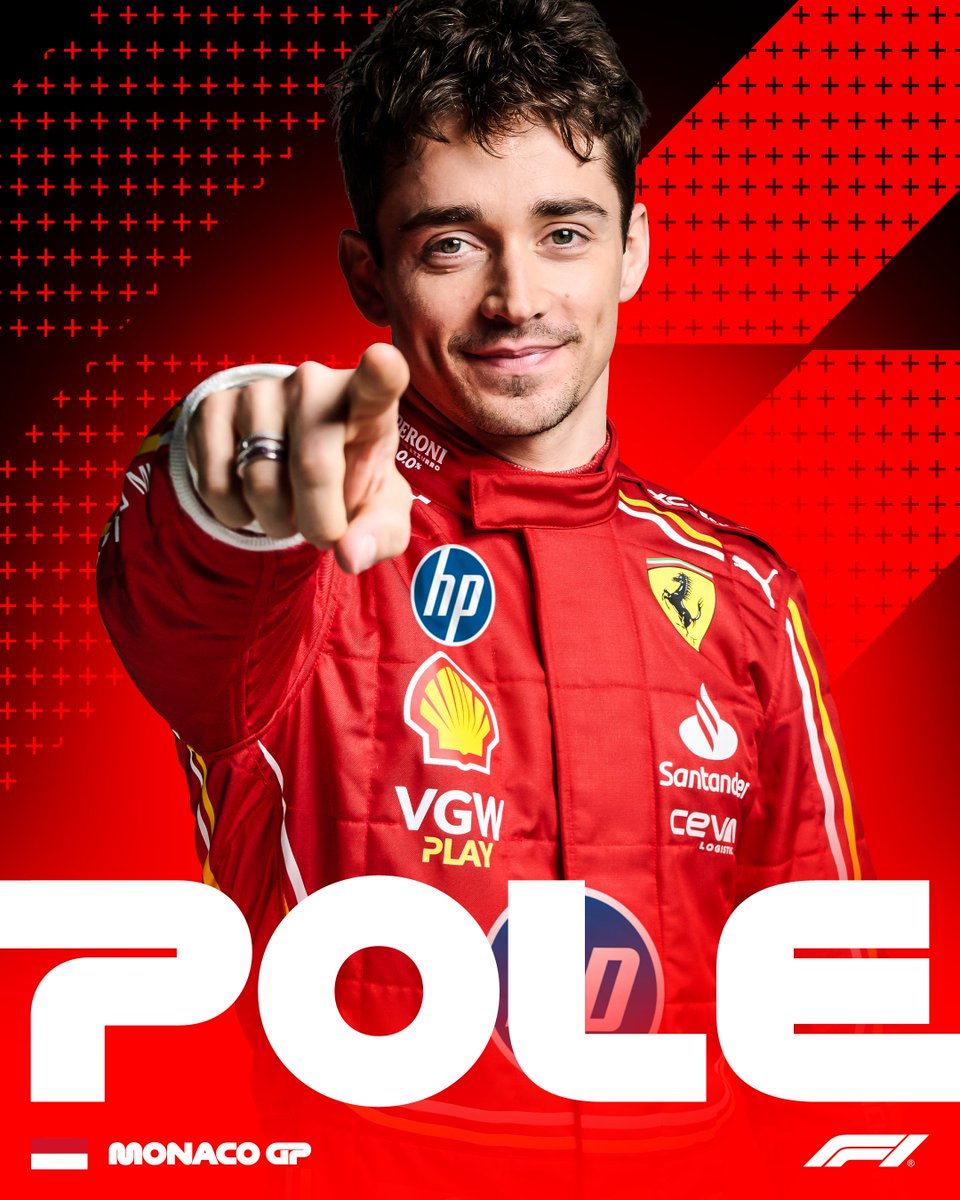 CHARLES LECLERC TAKE POLE IN MONACO!!! 🤩 And the crowd goes wild!! 🙌 #F1 #MonacoGP
