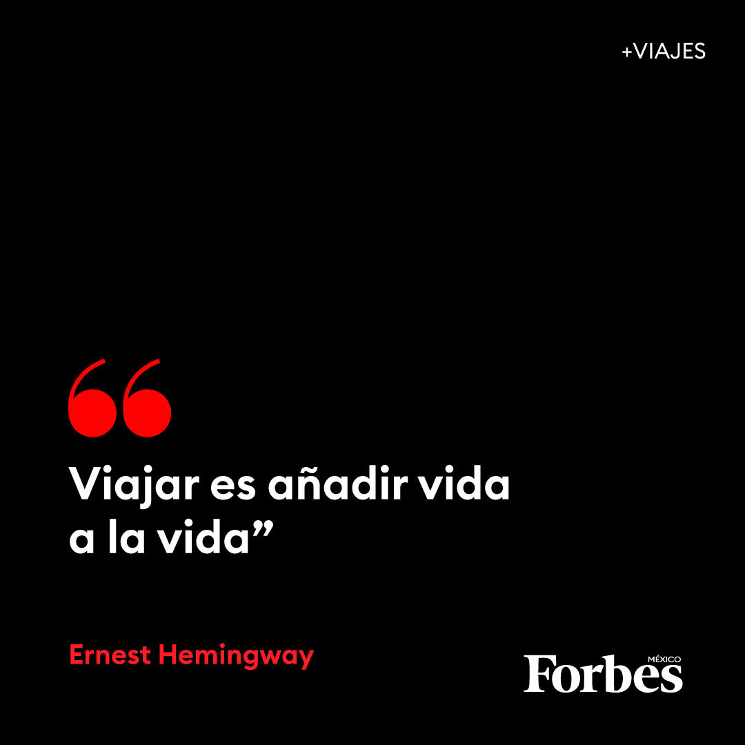 #FelizSabado, la #FraseDelDia es de Ernest Hemingway ¡Explora el mundo con nosotros! Únete a nuestra comunidad en @TravelLeisureES para descubrir destinos increíbles y experiencias inolvidables. #ViajaConNosotros ✈️🌍