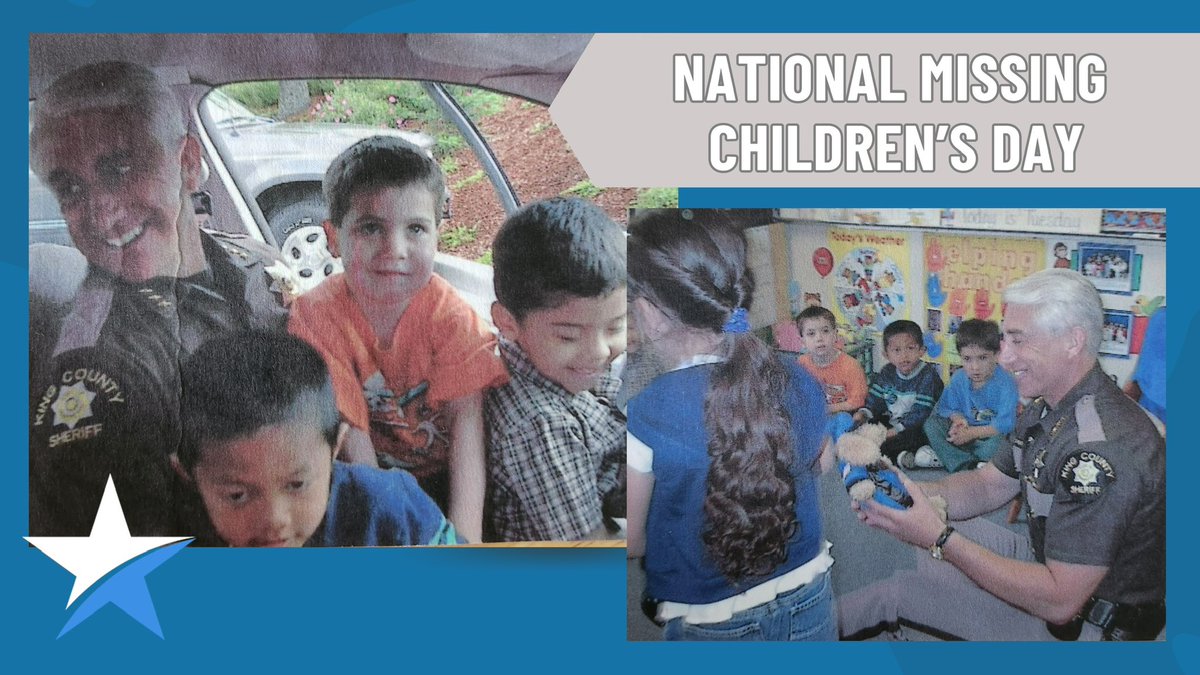 Children are a blessing, a source of happiness, inspiration, and hope
for a brighter future. It must be our highest priority to protect our children. I spent an entire career protecting and arresting those that would take or harm our children.
#NationalMissingChildrensDay