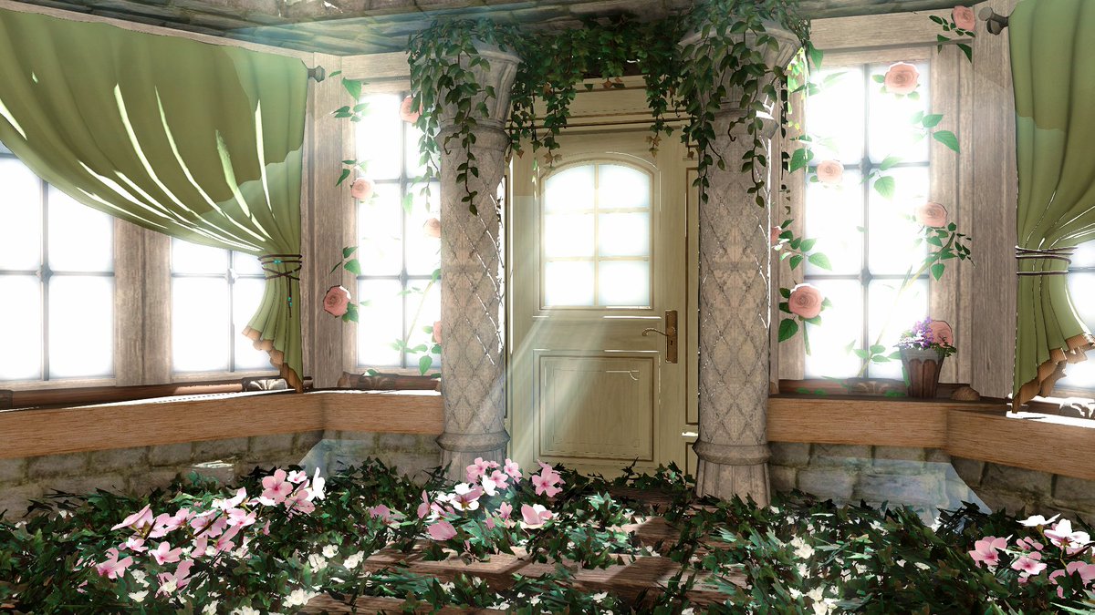 "Enchanted Blossom"  [Small]
Maduin - Goblet - W6 P59

Welcome to Enchanted Blossom, a dreamy conservatory where you can enjoy a picnic with the one you adore. 💐 
#FF14 #FF14ハウジング #hgxiv #HousingEden #FF14housing #FFXIV #ffxivhousing