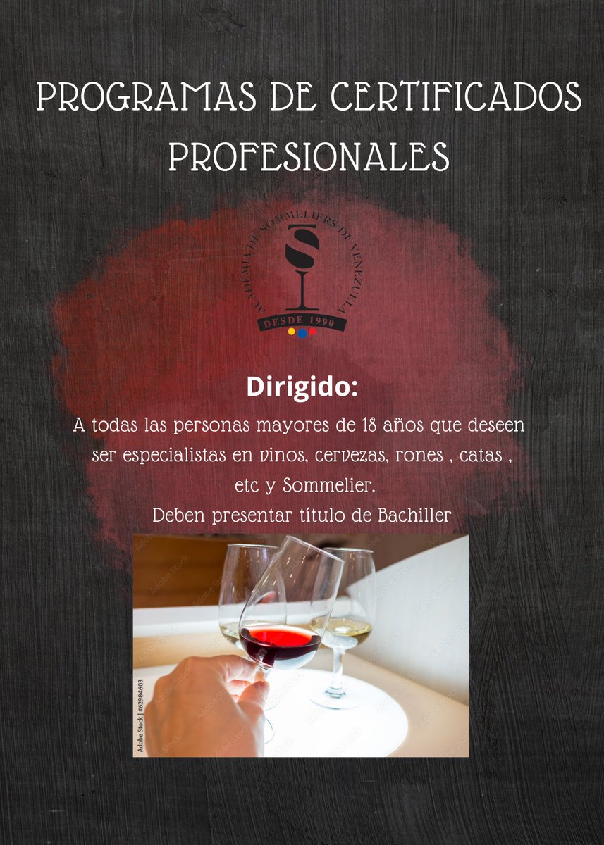Programas de la <a href="/sommeliersvzla/">academiasommeliersvenezuela</a>