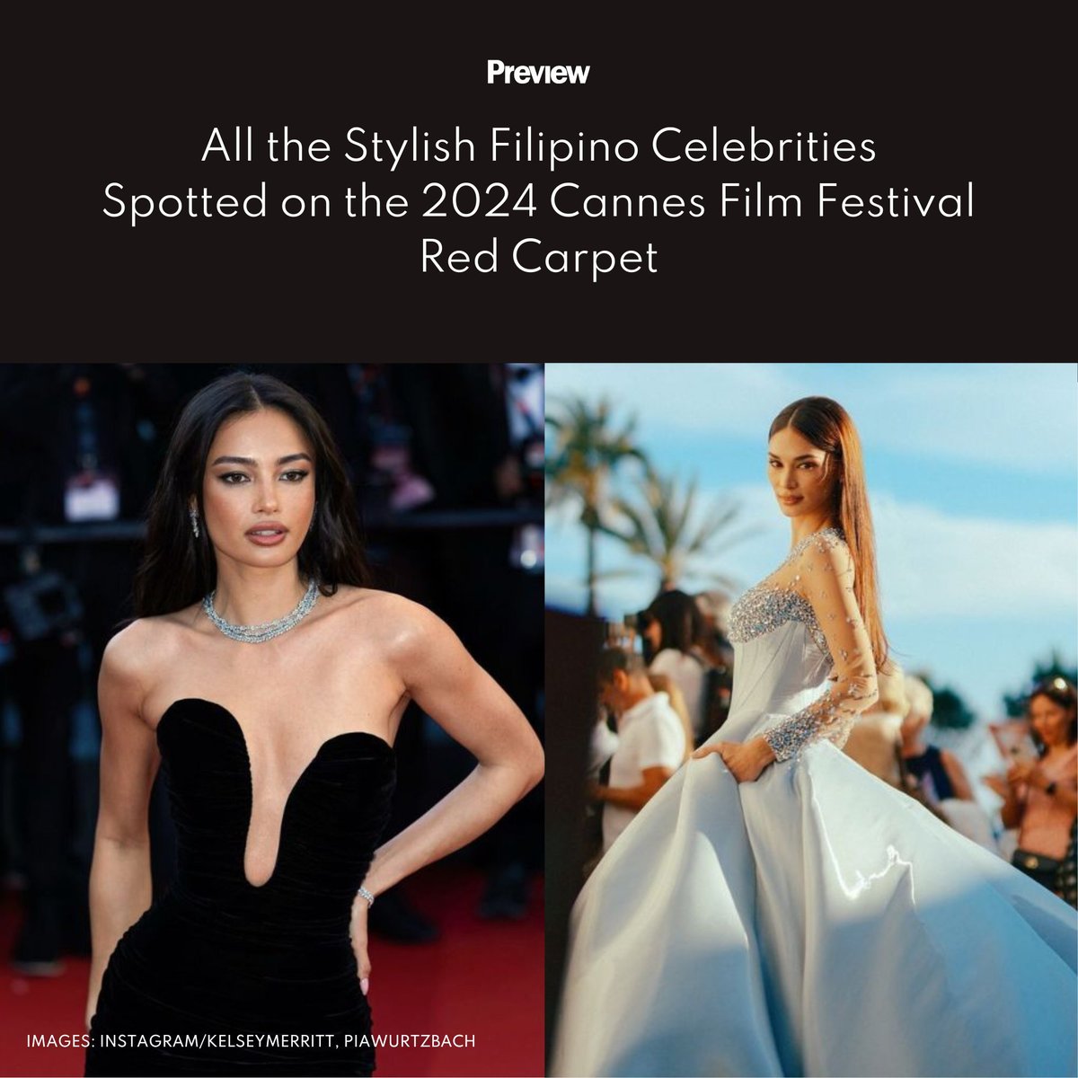 The 77th #CannesFilmFestival kicked off on May 14, showcasing stylish stars from around the world. Filipino celebrities graced the event with glossy ensembles, making the country proud. FULL STORY: bit.ly/44ZKCKk