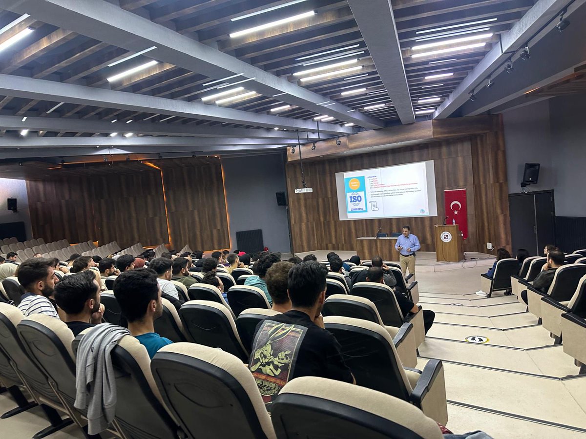 vetdrcandemir's tweet photo. GLADER Gıda Bilimleri Enstitüsü Bşk.lıgı ile Fırat Üniversitesi Veteriner Fakültesi Gıda Bölüm Başkanlığı ile birlikte organize edilen ISO 22000 GGYS Temel Eğitiminin birinci günü başarıyla tamamlandı...
#GLADER
@mcalici2000
@tolgayaroglu1 https://t.co/9sNGOLj8aK