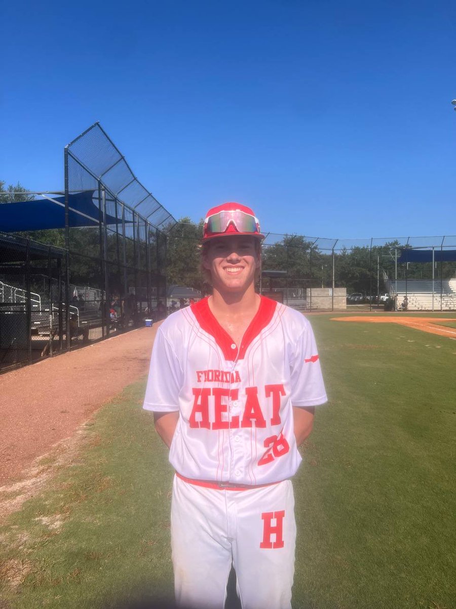 Prospect Wire | Player Spotlights (@pw_players) on Twitter photo 2026 Jackson Travis
<a href="/FLHeat_Baseball/">Florida Heat Baseball</a> 16U
4 IP, 4 Hs, 8 Ks and 0 ER while also going 1-2 at the plate
<a href="/ProspectWire/">Prospect Wire</a>
#PWPoG
#PWBaseball 🇺🇸 2026 Jackson Travis
<a href="/FLHeat_Baseball/">Florida Heat Baseball</a> 16U
4 IP, 4 Hs, 8 Ks and 0 ER while also going 1-2 at the plate
<a href="/ProspectWire/">Prospect Wire</a>
#PWPoG
#PWBaseball 🇺🇸