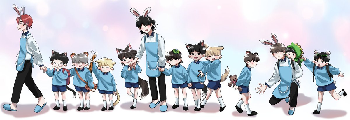 🐰🐰🐰🍼🩵🩷

#세븐틴과_함께한청춘_벌써_9주년
#SVT_Shinin9_Diamonds 
#SVT_9th_Anniversary 
#กะรัตartwork