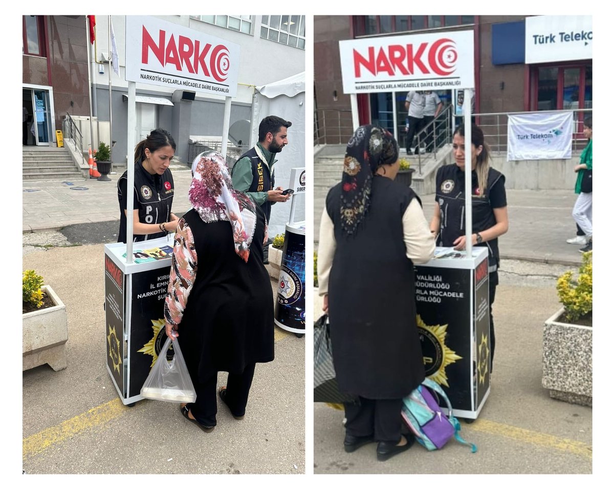 kirikkalepolis's tweet photo. Senin Hayatın Önemli‼️
#KaleFest 2024 etkinliklerine katılan annelerimize ve gençlerimize; “En İyi Narkotik Polisi Anne" ve “Narko Gençlik” projeleri kapsamında bilgilendirme yapılarak UYUMA uygulaması tanıtılmıştır.
@EmniyetGM @NarkotiksmDB @TC_kkalevalilik #EmniyetKırıkkale https://t.co/eiY38qxVwH