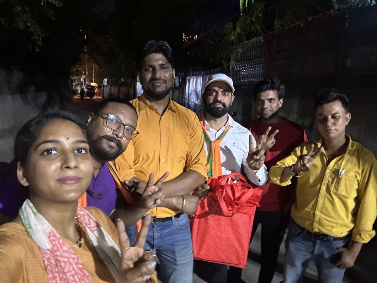 Winding up Loksabha elections 2024 at 8.30pm... with 63% polling on my 5 booths! BJP winning for sure 🔥 #AbkiBaar400Par