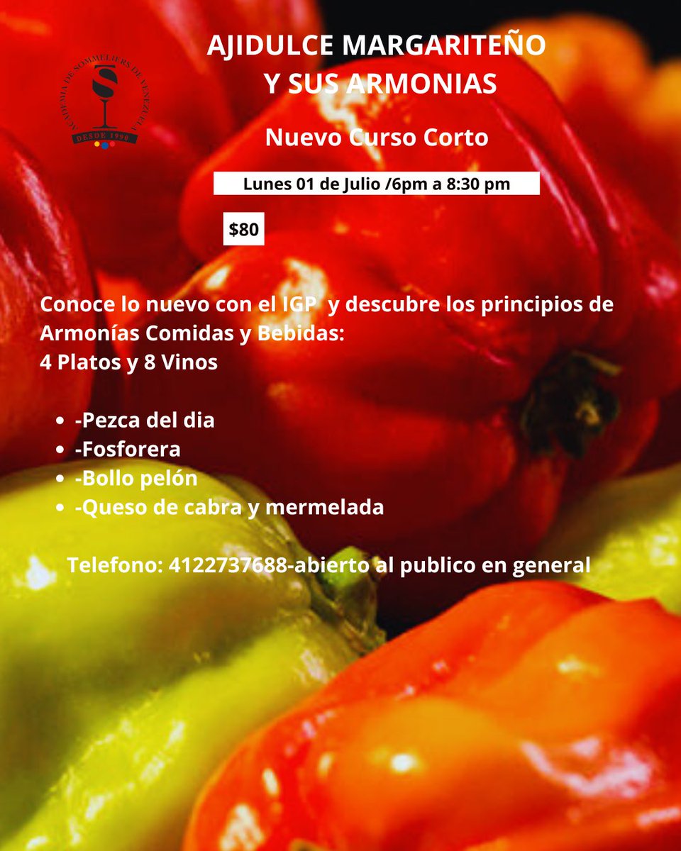 Celebramos el reconocimiento del Ajidulce Margariteño y proponemos una experiencia el 01 de Julio