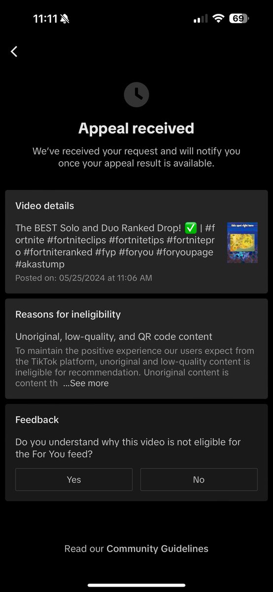 AkastumpGG's tweet photo. Not even 5 mins after I post I get hit with this! TIKTOK IS SUCH A GREAT APP 👍🏻 https://t.co/0d6j0NkFKe