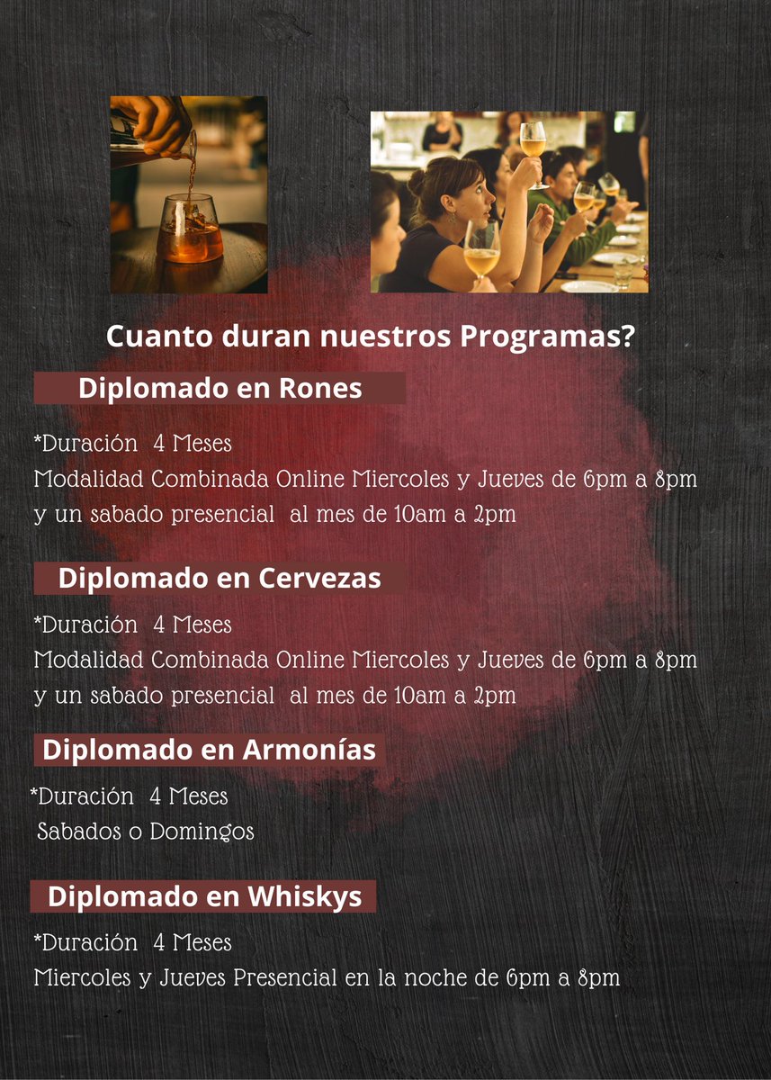 Cuánto duran nuestros Cursos?