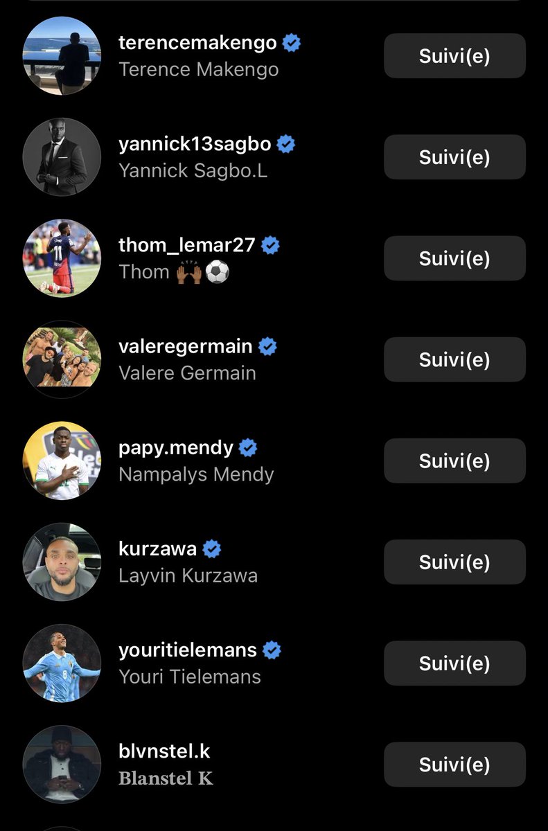 Les anciens monégasques 🇲🇨 qui aiment la publication de Dennis Appiah 🇫🇷 sur Instagram suite à la victoire de Saint-Etienne 🇫🇷 en barrage.

C’est les émotions. 🥺