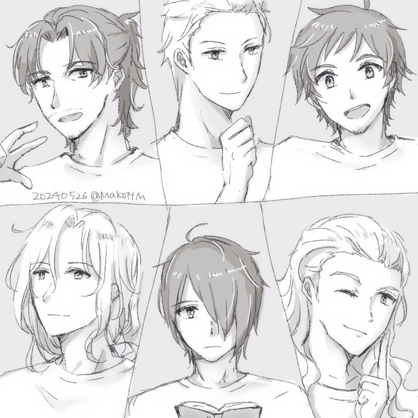 展示会メモがちゃんと描けず心残りだったので
SideMの担当と推しとつい目で追っちゃうひとたち 