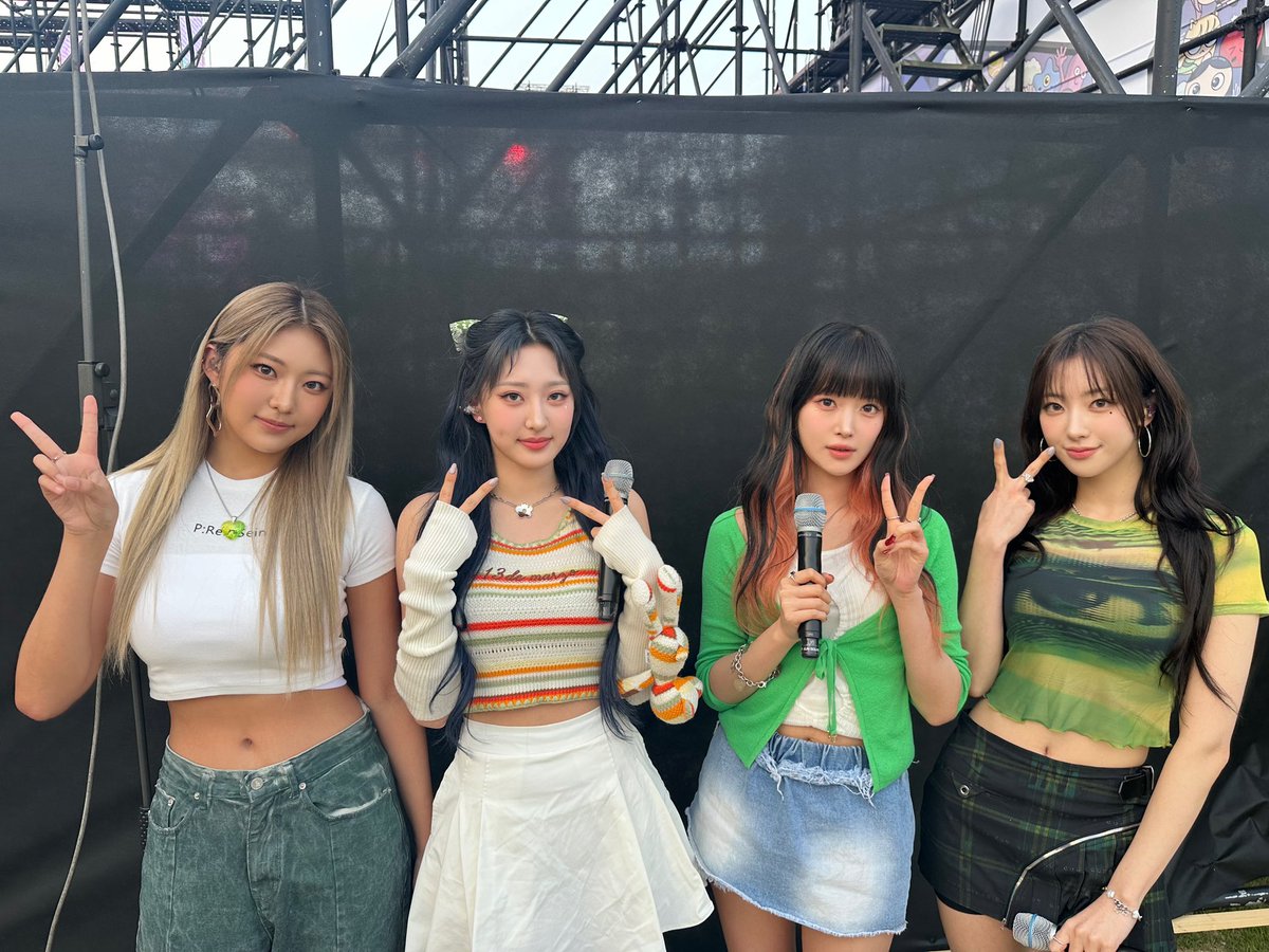 [📷] 240525 K-컬처 박람회 & 그린콘서트 에너지 넘쳤던 천안, 파주! 주말의 시작도 마이키와 함께🧡💚 #H1KEY #하이키 #GORUN