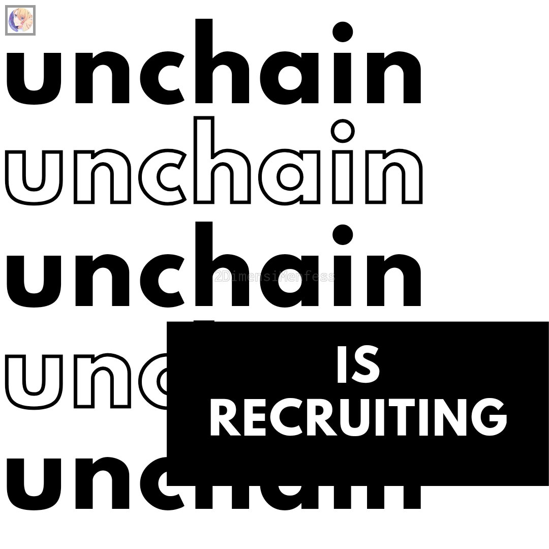 !2DFESS “No buzzkill can snitch and ruin the vibes when you're just one step away from taking off your mask.”

𝙐𝙉𝘾𝙃𝘼𝙄𝙉 is finally opening its doors once again for accepting members with our revamped version.

Leave any trace, and a “𝑱𝐚𝐜𝐤” shall come and find (cont)