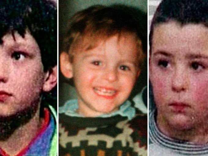 1

James Bulger tenía 2 años cuando fue secuestrado por Jon Venables y Robert Thompson en una carnicería, el 12 de febrero de 1993, mientras estaba con su mamá.