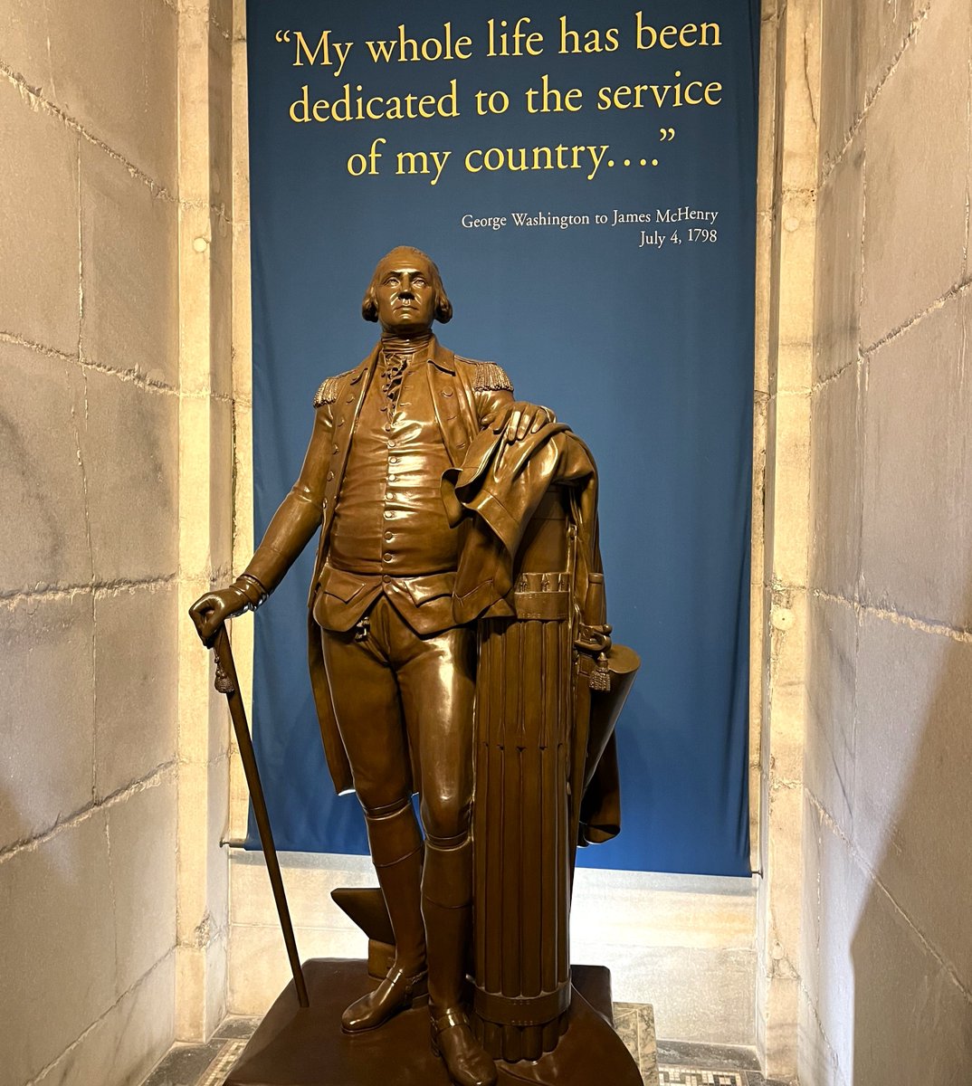 Another moment on the incredible list of George Washington's contributions to our nation, #OTD in 1787, Washington was elected President of the Constitutional Convention, helping to ensure the creation and adoption of the U.S. Constitution.