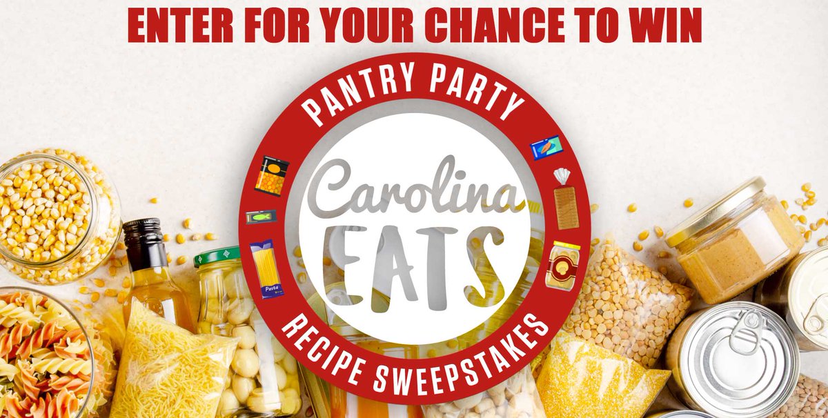 Submit your recipe for 'things found in your pantry right now' for your chance to appear on TV in a cooking segment with Ingles Chef Jasmine Queen and Your Carolina’s Jamarcus Gaston. FOUR finalists will walk away with $250 Ingles Gift Cards! trib.al/w3nibIr