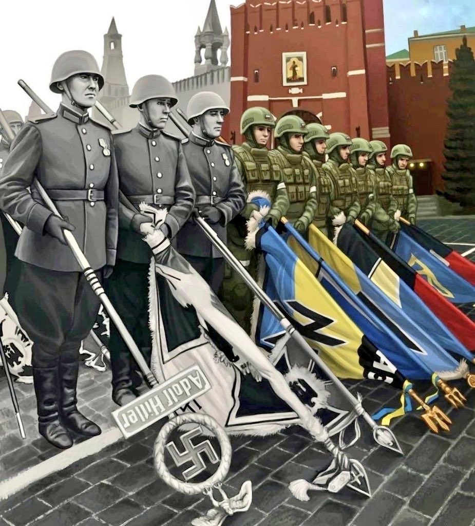 Russia is fighting to free Ukraine from Nazism.