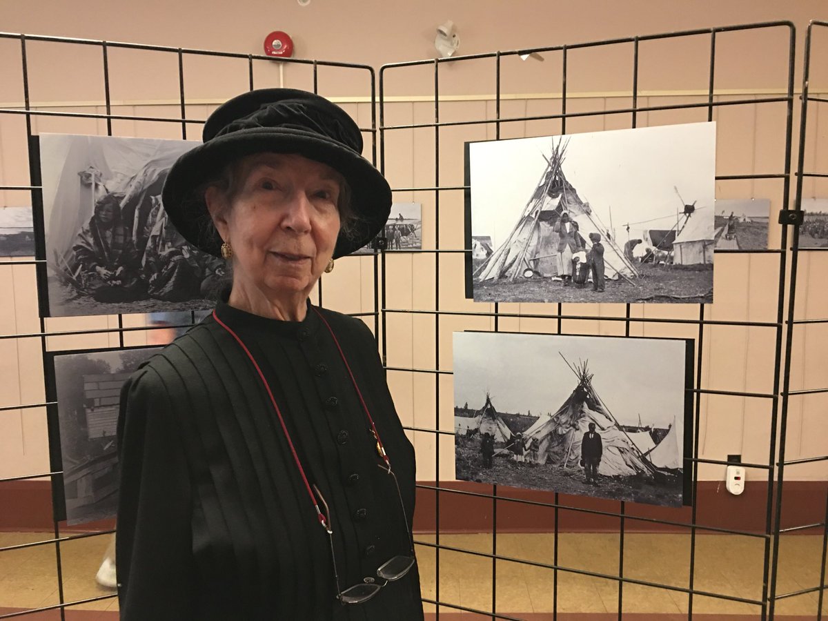 Lambton House exhibit is fantastic. Rare photos of First Nations people in the James Bay area, 1920. #doorsopen