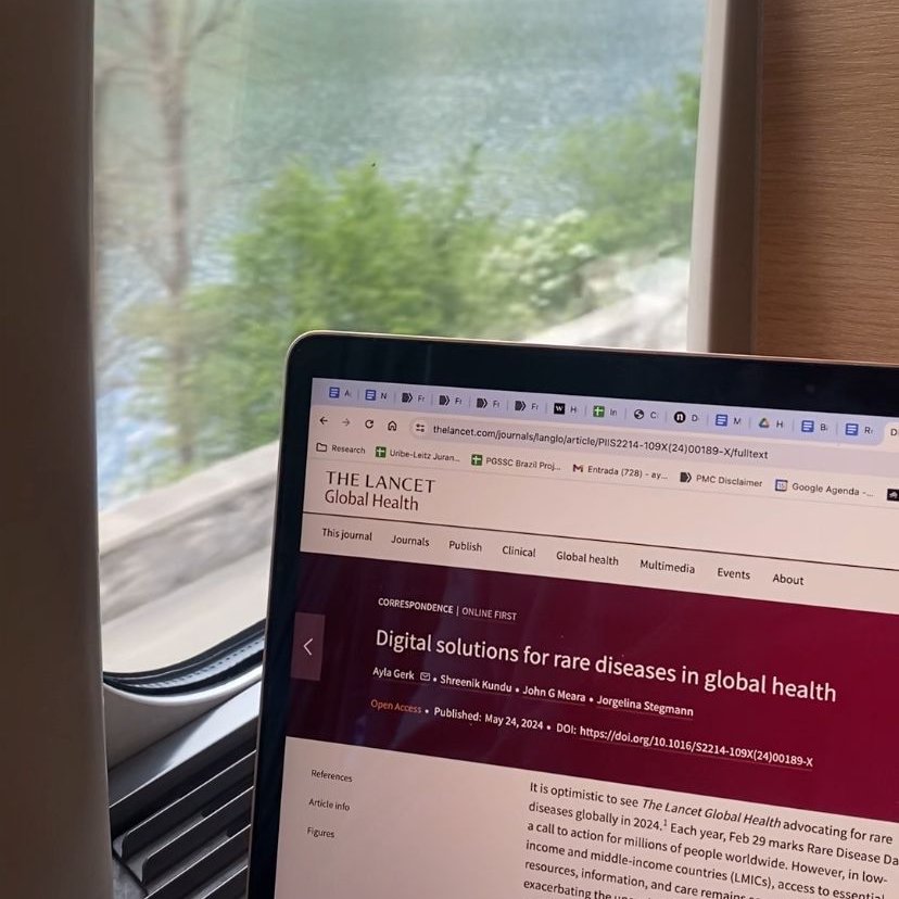 Ayla Gerk (@ayla_gerk) on Twitter photo Heading to #WHA77 hopeful for improved #HealthCare systems! Grateful for <a href="/LancetGH/">The Lancet Global Health</a> support in voicing this cause!
#UHC means no one is left behind, including #rarediseases!
Let's stay #innovative for #HealthForAll🩺
Thanks <a href="/ShreenikKundu/">Shreenik Kundu</a> <a href="/JohnMeara/">John G Meara 🇲🇹🇦🇺🇺🇸</a> J.Stegmann for changing the🌎 Heading to #WHA77 hopeful for improved #HealthCare systems! Grateful for <a href="/LancetGH/">The Lancet Global Health</a> support in voicing this cause!
#UHC means no one is left behind, including #rarediseases!
Let's stay #innovative for #HealthForAll🩺
Thanks <a href="/ShreenikKundu/">Shreenik Kundu</a> <a href="/JohnMeara/">John G Meara 🇲🇹🇦🇺🇺🇸</a> J.Stegmann for changing the🌎