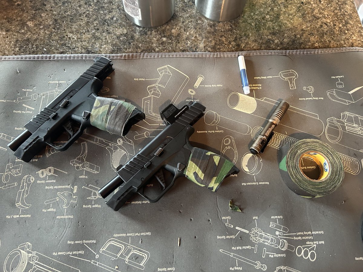 One is none. Just blew my second striker fire assembly in 6 months. Training too much. Thats why I have 3 Masada Slims and a back up green dot optic. I never go anywhere without my sidearm. #soundmoneysoundhealth #bitcoin #gold #silver