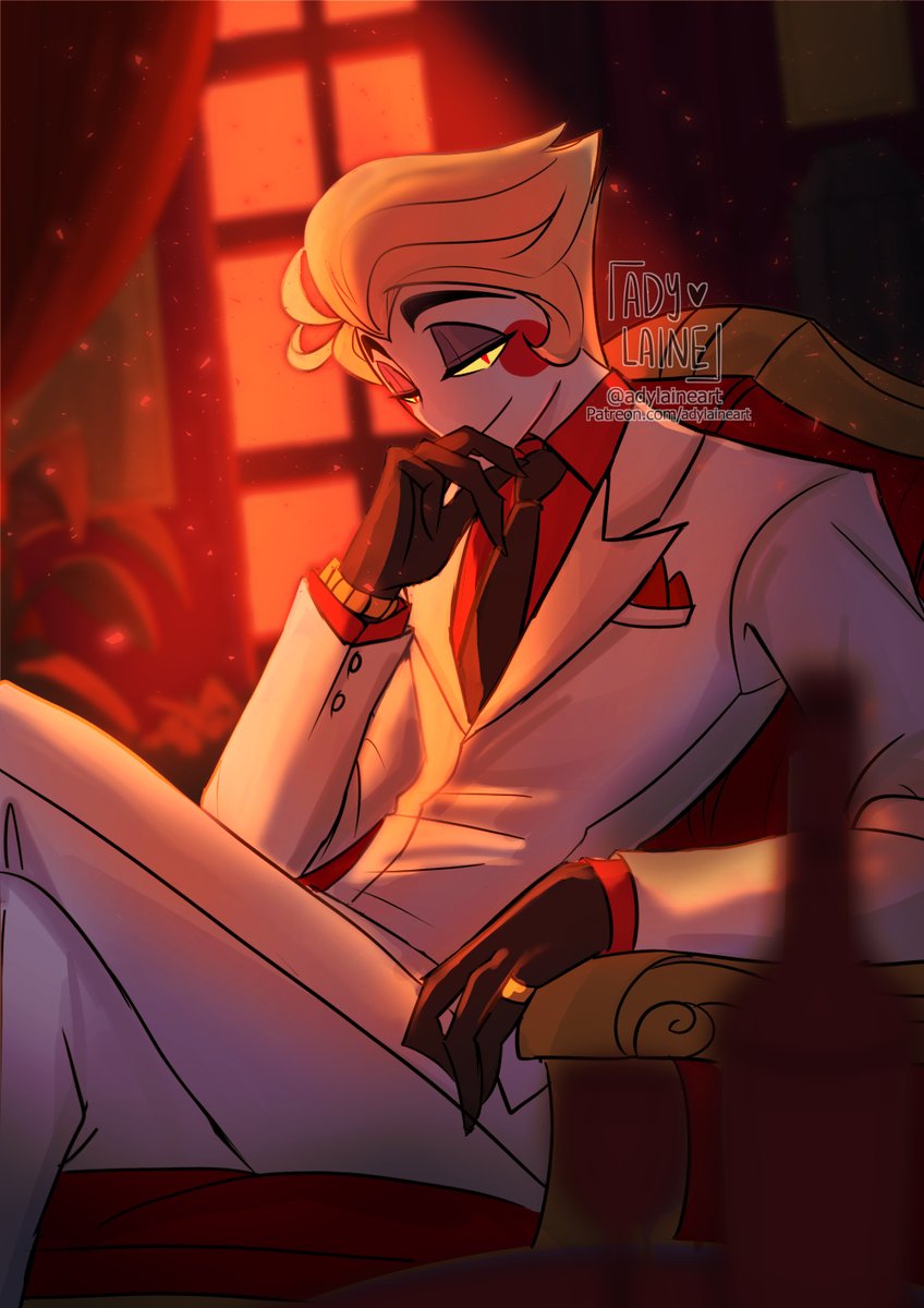 Lucifer Morningstar 🐍👑🍎 'Come closer' #HazbinHotelLucifer #HazbinHotel