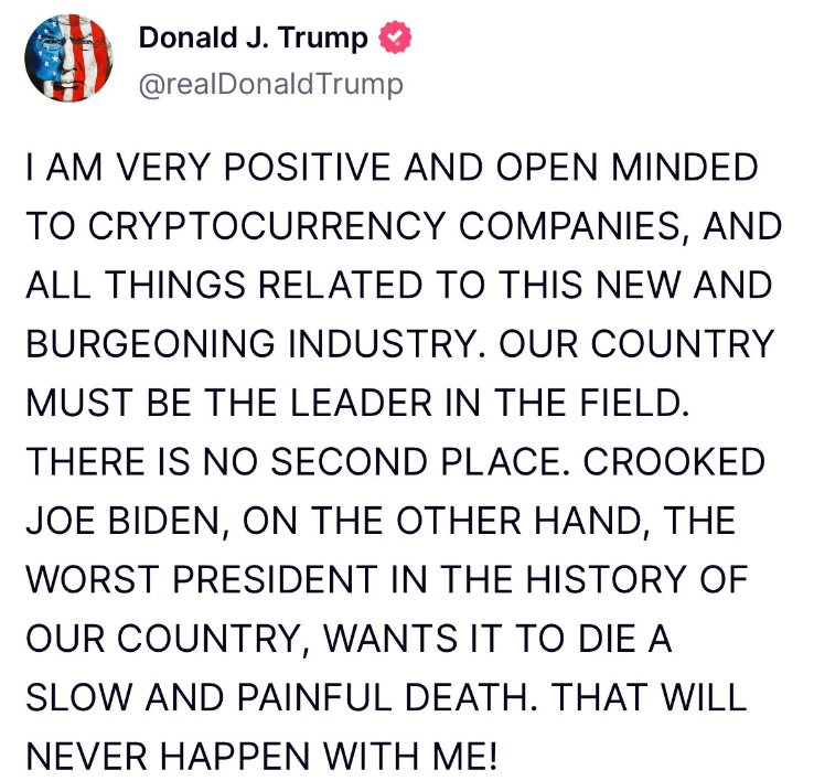 "First they they laugh at you, then they fight you, then you win" 

The U.S. presidential race is getting very interesting