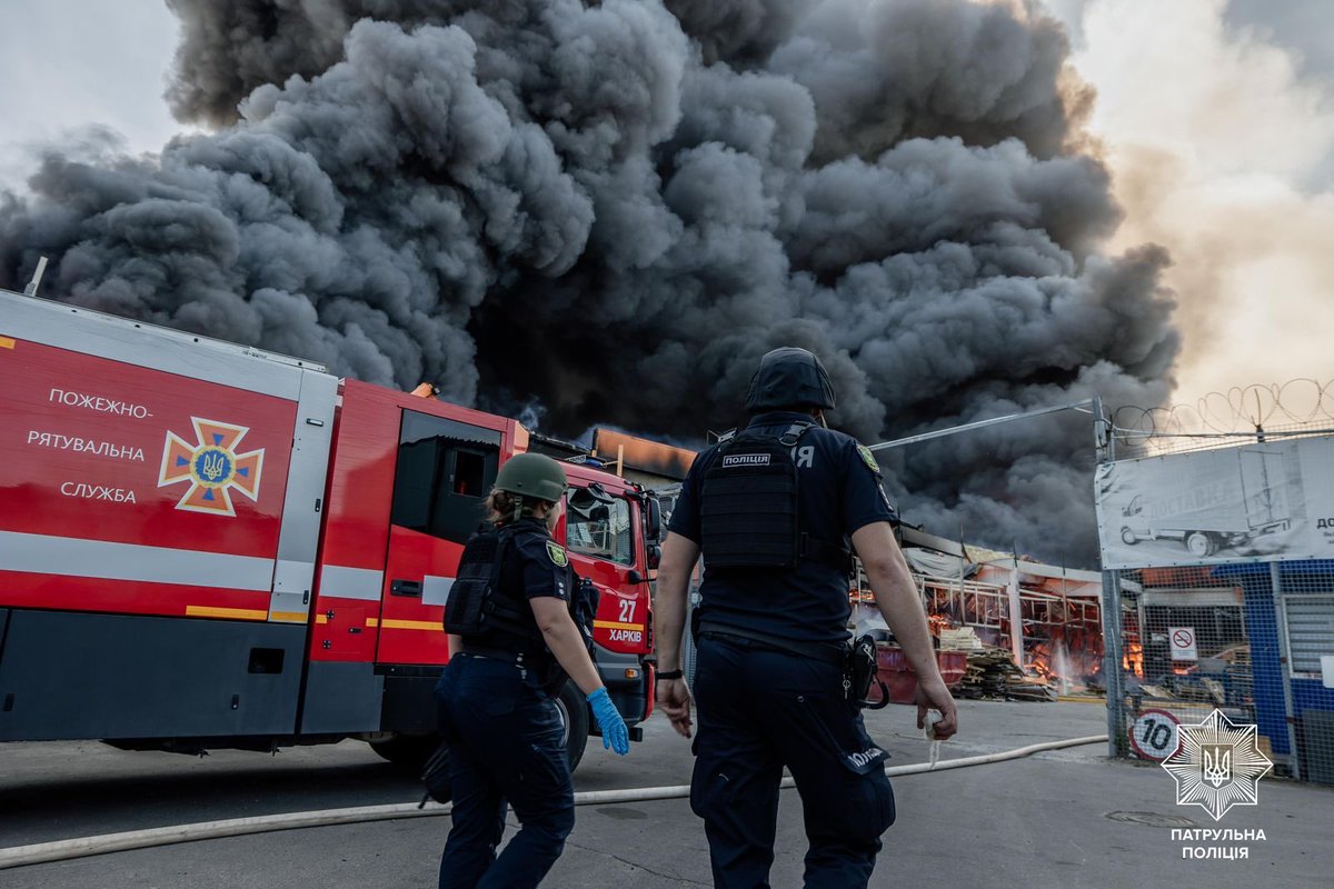 Russia continues its savage attacks on Kharkiv this week, striking a busy shopping center, a book publishing house and other civilian targets. We condemn these attacks and commit to holding Russia accountable for its unprovoked war.