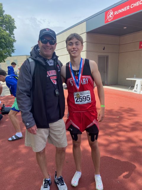We know this coach is so proud of his son today!!  And we are proud to have them both part of our Cardinal family!