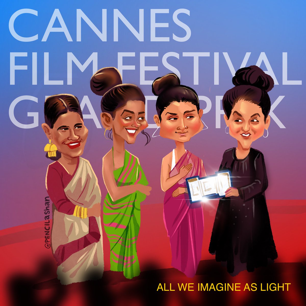 Payal Kapadia’s All We Imagine As Light makes history as the first Indian film to win the Grand Prix at the Cannes Film Festival. 😱🔥🔥🔥❤️ #indianmovie #payalkapadia #divyaprabha #kanikusruti #chhayakadam #cannesfilmfestival