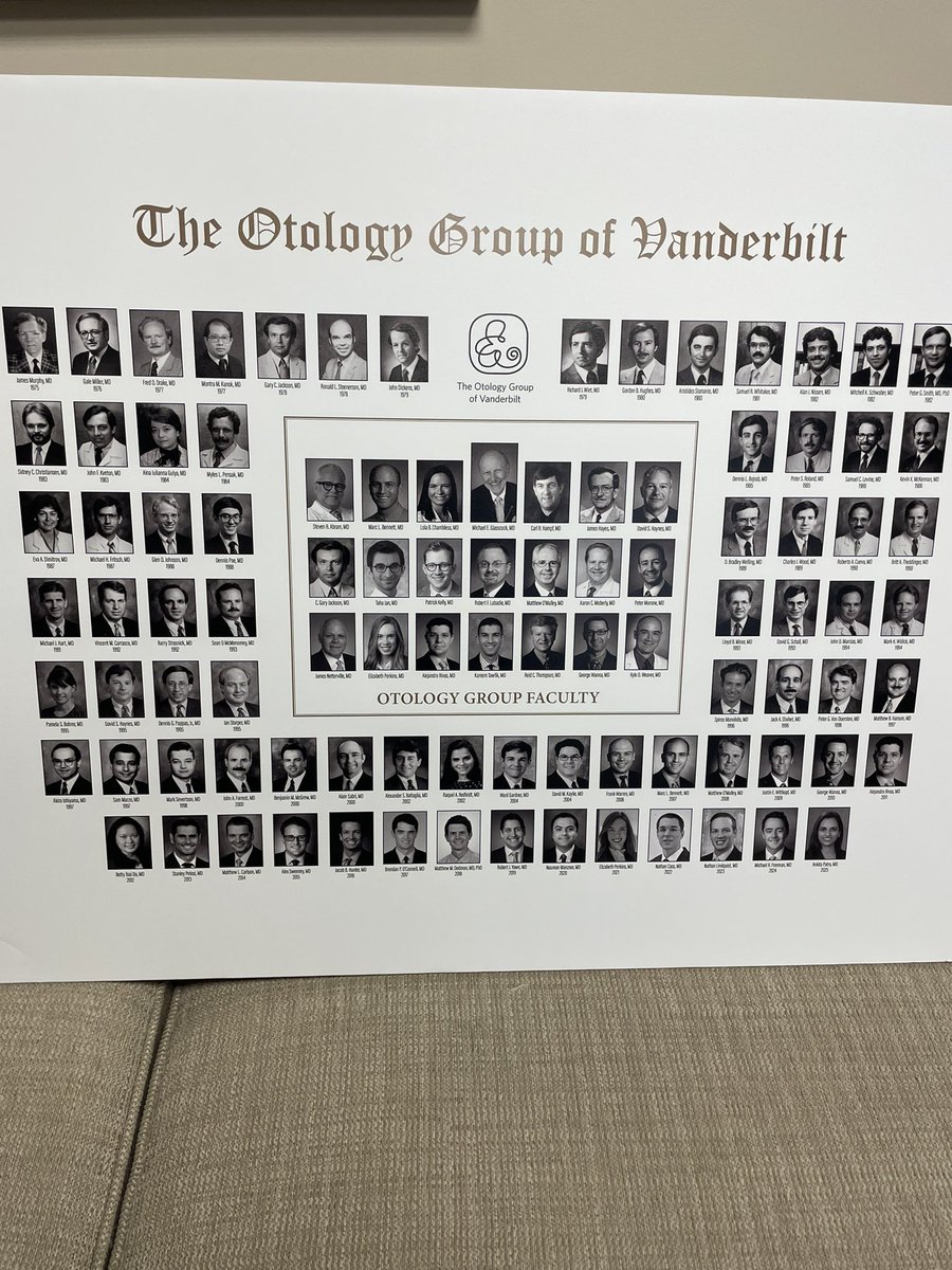 May/June is the best time of the year. We get to add 2 more names to the prestigious list of Otology Group graduates. Well done. @VanderbiltENT