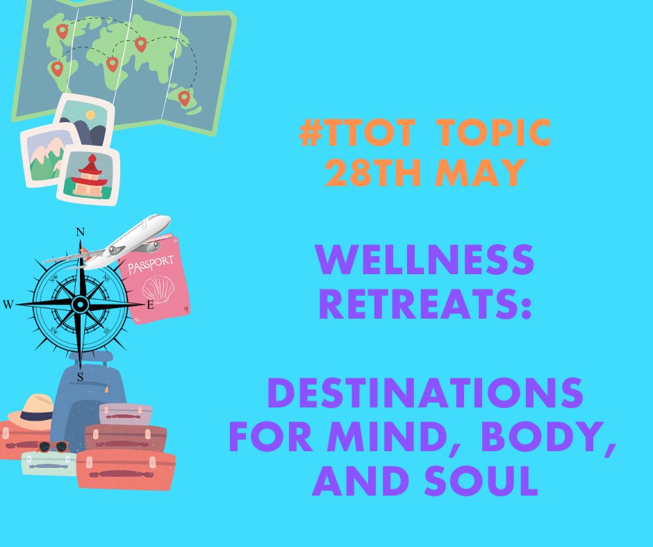 Propose your #TTOT #travel #chat questions & see yourself featured on the next #TTOT chat: facebook.com/TravelTalkOnTw…… Next #TTOT topic on the 28th May: Wellness Retreats: Destinations for Mind, Body and Soul
