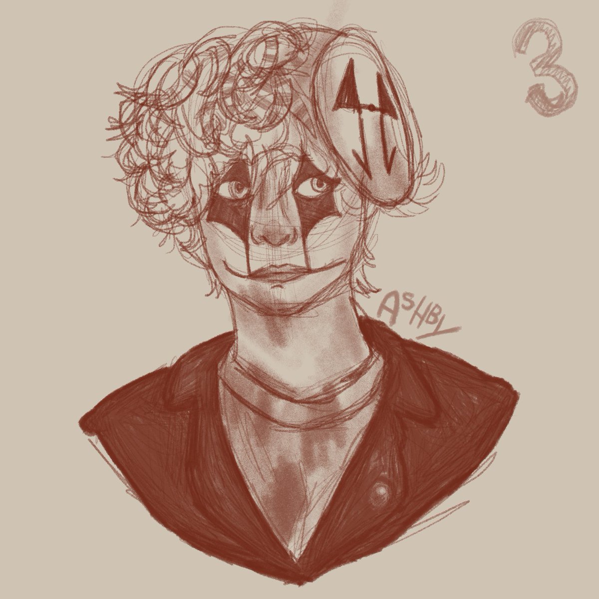 tobysakamoto's tweet image. Drawing a person everyday pt.4 my squiggles cosplay #selfpotrait #art #artist #youngartist #digitalart