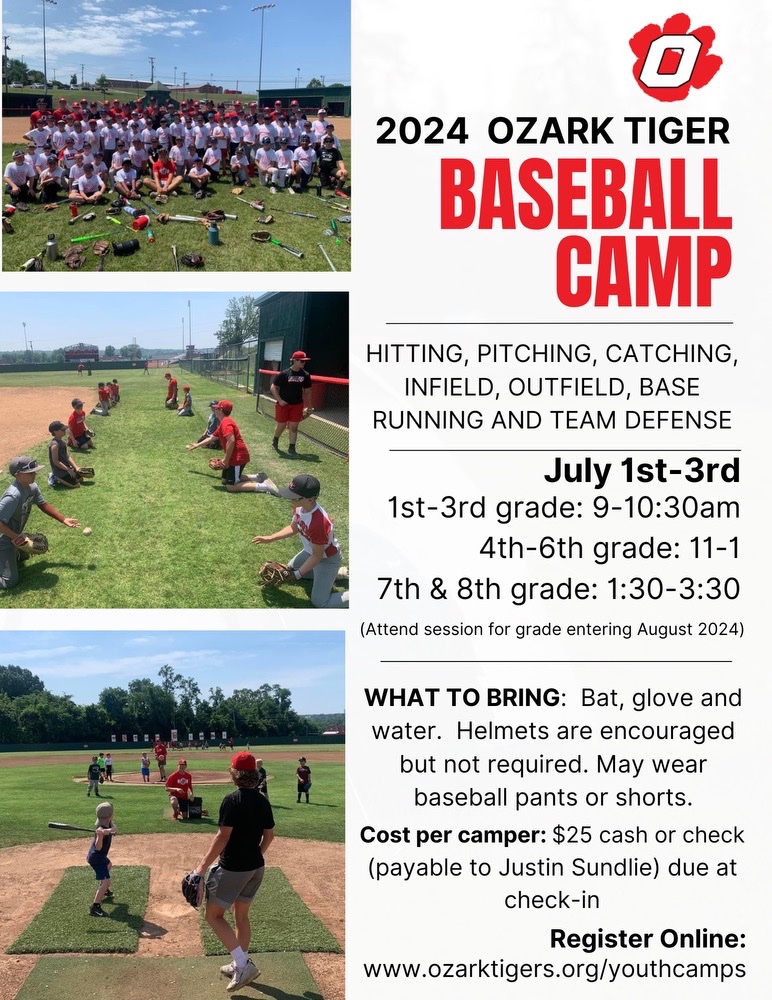 OHS Baseball (@ozark_baseball) on Twitter photo Can’t wait to see everyone out there! Can’t wait to see everyone out there!