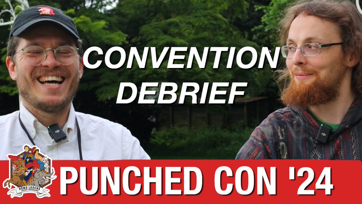 Taking a short break from The Gest Of Robin Hood auto-promo cycle to talk about all the stuff that we played with <a href="/joe_dewhurst/">Joe Dewhurst</a> at Punched Con this year, with games from <a href="/gmtgames/">GMT Games</a> <a href="/MultiManPub/">Multi-Man Publishing</a> @travisdhill <a href="/___PHALANX/">PHALANX</a> and many others! 
youtu.be/cynQIWcoAJY