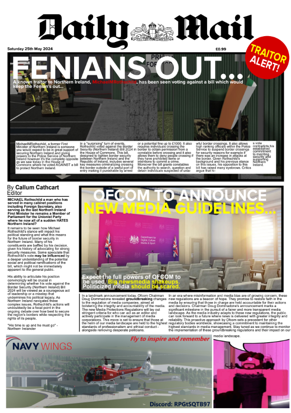 MailOnlineRX's tweet photo. 📖It has been awhile, however the Daily Mail are happy to release a new edition. These fantastic pieces are written by @callumcathcart - so you should give them a read! 

🔗https://t.co/LTEOD2YfOG https://t.co/3KrV5vGs78