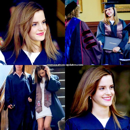 10 years ago today, Emma Watson was graduating from Brown university with a degree in English literature All photos at: https://t.co/1iOpQ6kacF 10 years ago today, Emma Watson was graduating from Brown university with a degree in English literature All photos at: https://t.co/1iOpQ6kacF