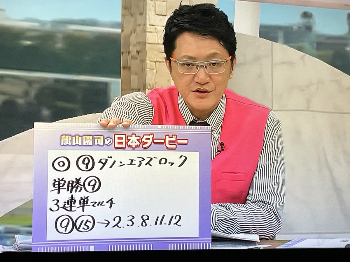 BS11競馬中継🏆日本ダービー🏆予想