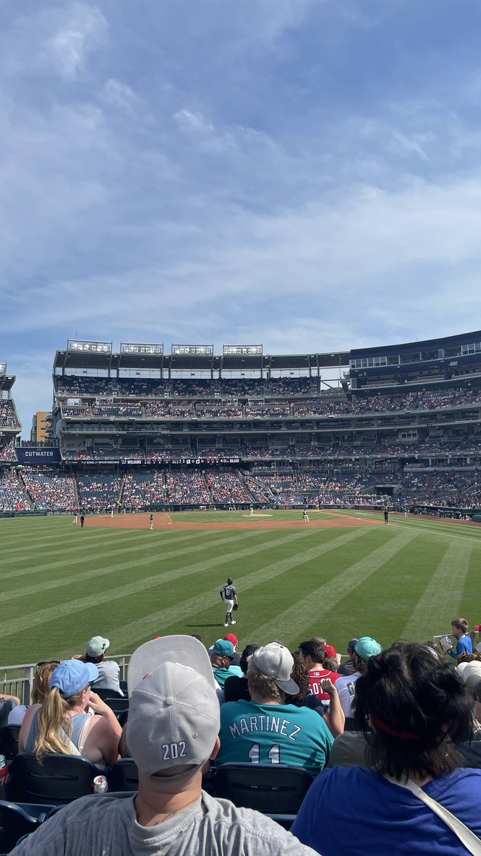 Not a bad view for $22! 😎

#NATITUDE // @SeatGeek