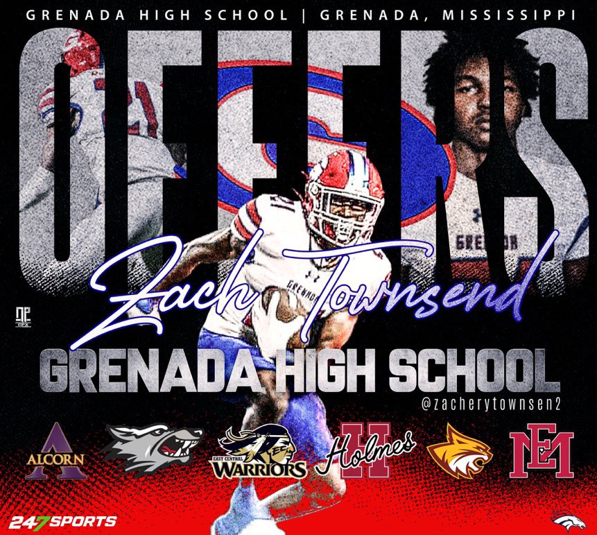 Thankful for this opportunity god has gave me so far 🙏🏾
<a href="/MacCorleone74/">Rion (Ree-un) Young</a> <a href="/BigMouthSport/">Fred Forrest</a> @CMF2023 <a href="/GrenadaChargers/">Grenada High School Football</a> <a href="/247Sports/">247Sports</a> <a href="/NathanPurvis/">NPGPX Design</a>