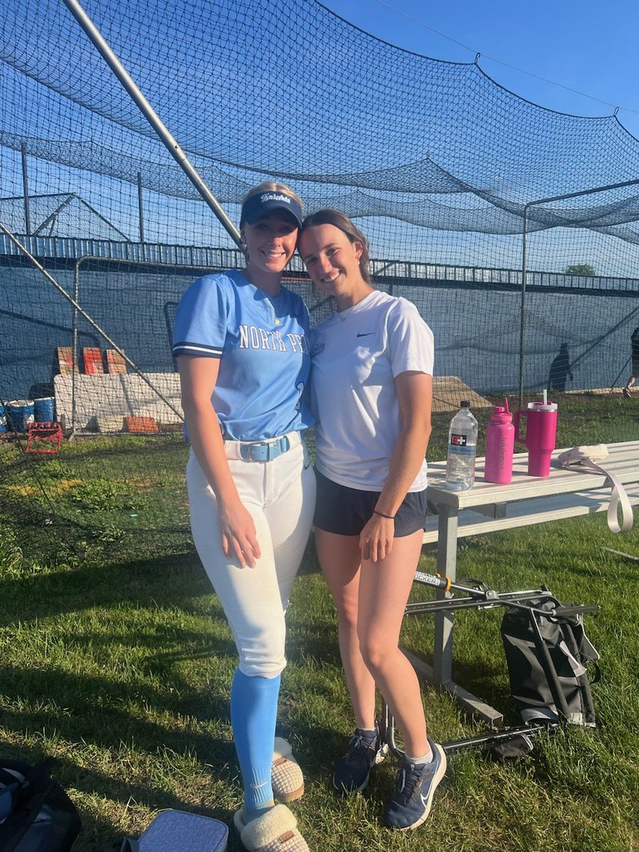 NPsoftball Team24 
Former NP Great and 2021 Gatorade Player of the Year and a now a Penn State Nittany Lion with Bella Nunn.