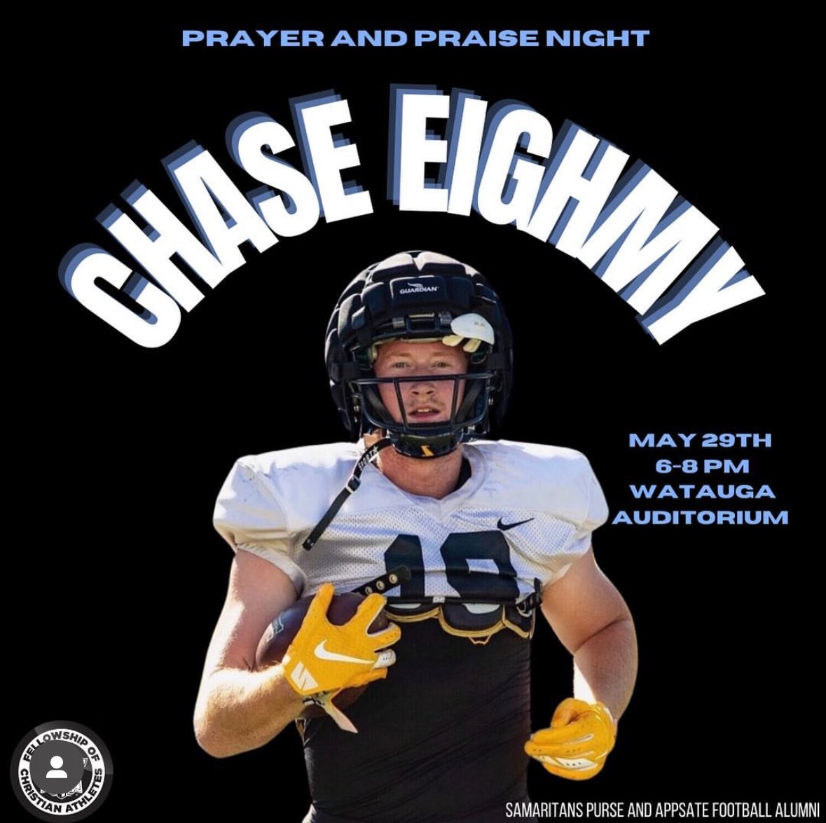 We are thrilled to have Chase Eighmy as our main speaker!