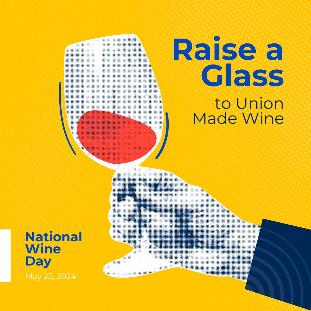 Cheers to #NationalWineDay! 

We are proud to represent skilled winery workers who craft some of the best wines for iconic brands like E&J Gallo, Mondavi & Constellation. Join us in raising a glass to their dedication & the joy they bring to every sip!

➡️ bit.ly/3zaNQeF