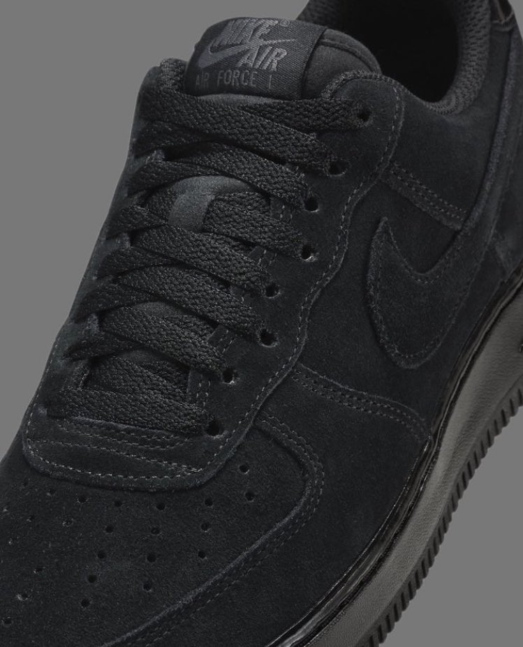 Nike Air Force 1 “Black Cat” Coming Soon!