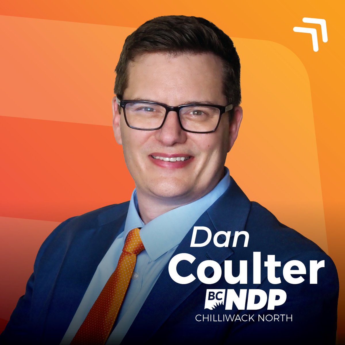Please join us in welcoming Dan Coulter as our BC NDP candidate in Chilliwack North. Past Chair of the Chilliwack Board of Education, Dan was elected as the MLA for Chilliwack in 2020 and serves as the Minister of State for Infrastructure and Transit. Welcome @dacoulter!