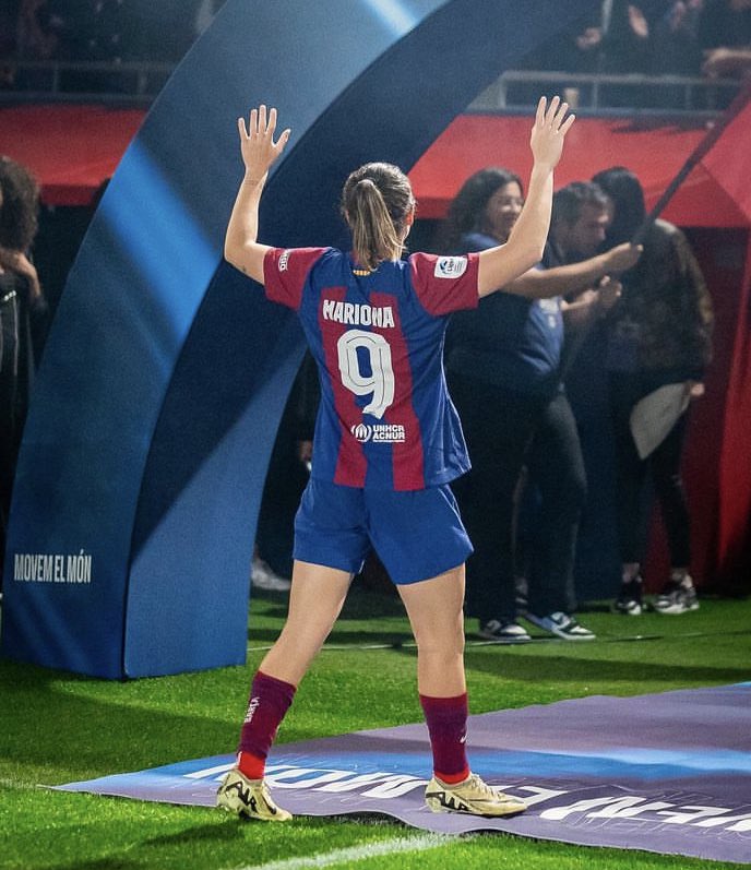 Mariona Caldentey in finals over the past year. 2023 UWCL final game winning assist, 2023 WWC final game winning assist, Scored in the 2024 UWNL final, 3 assists and 2 goals in the 2024 CDR final, 2024 UWCL final assist. We have to put some respect on her name!