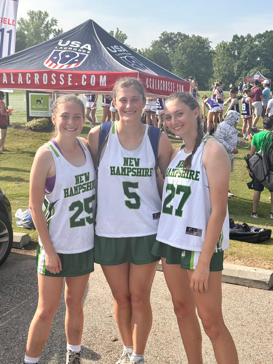 Sophmore Eres Delorey, Sophmore Annabelle Melia, and Freshman Molly Leone are all representing Londondery down in NC this weekend on the NH National Teams! Good luck this weekend ladies💪