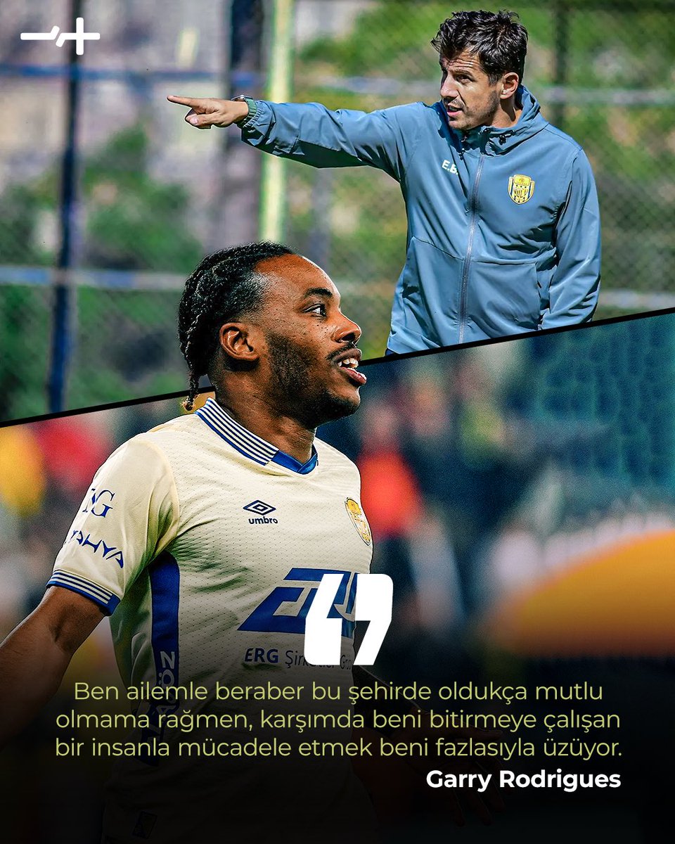 sportaveraj's tweet photo. 🚨 Ankaragücü futbolcusu Garry Rodrigues, Emre Belözoğlu hakkında bir tepki açıklaması yayınladı. https://t.co/FHmgdJWuN7