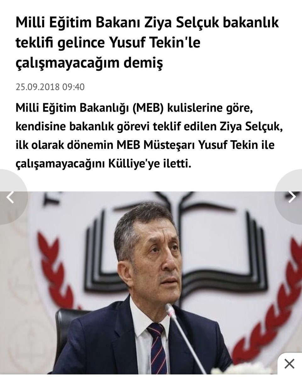 Ziya hocam önceden görmüş şimdi tüm Türkiye gördü 

#YusufTekinGitmelidir