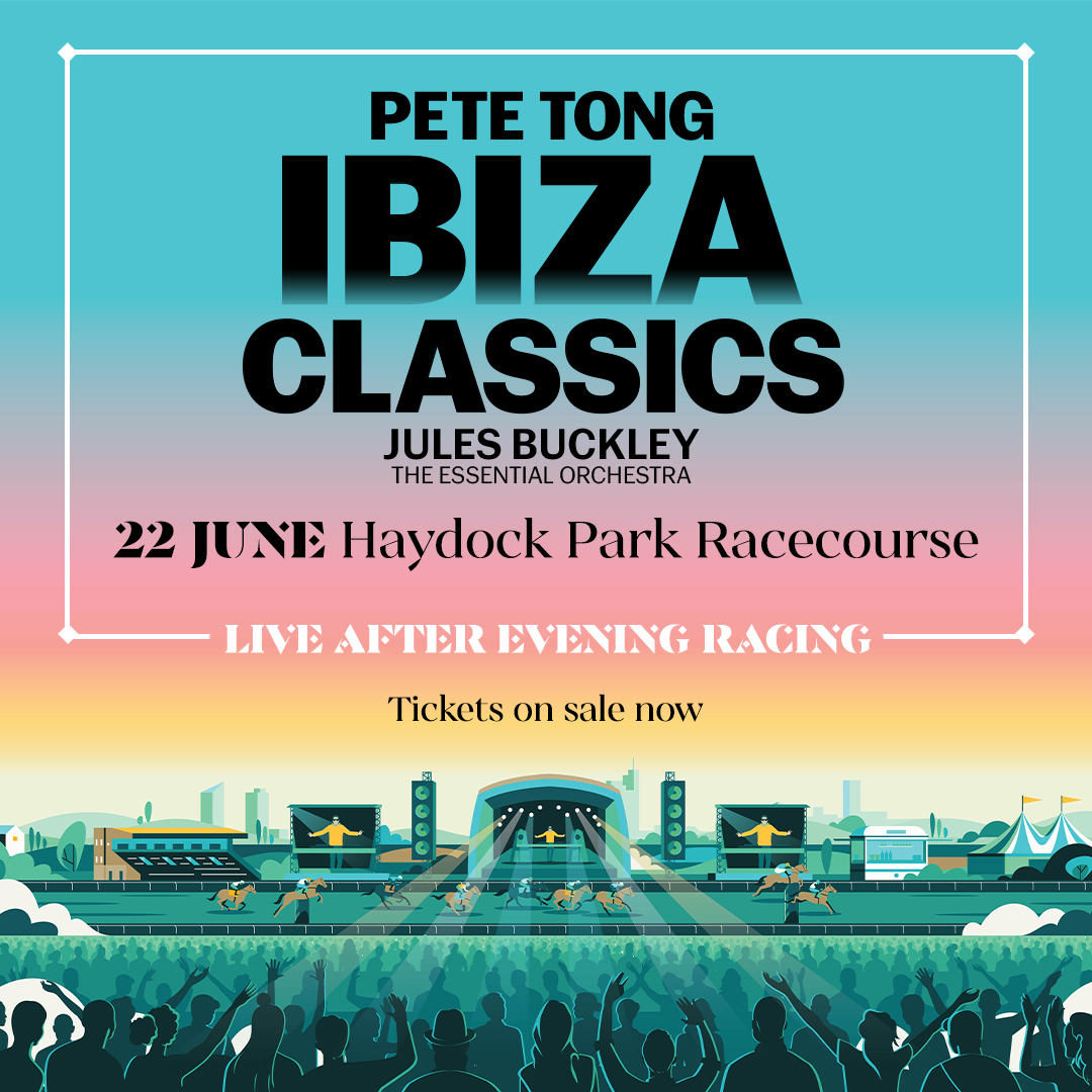 Your summer soundtrack starts here at @haydockraces!🏇 Get ready to dance the night away at @petetong Ibiza Classics.🕺🏼Brining a mixture of classical and club with stunningly reimagined versions of house tracks! Get your tickets now👇 bit.ly/petetong2024 @TheJockeyClub